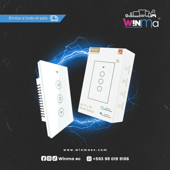 MOES Wi-Fi + RF Dimmer Switch - Imagen 2