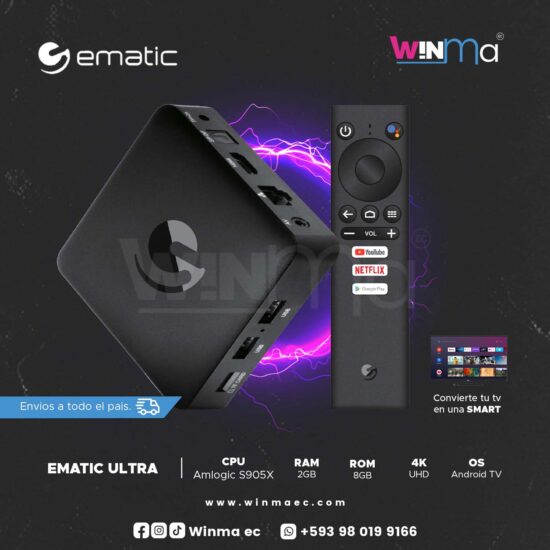Ematic 4k Ultra + 🎁 - Imagen 2